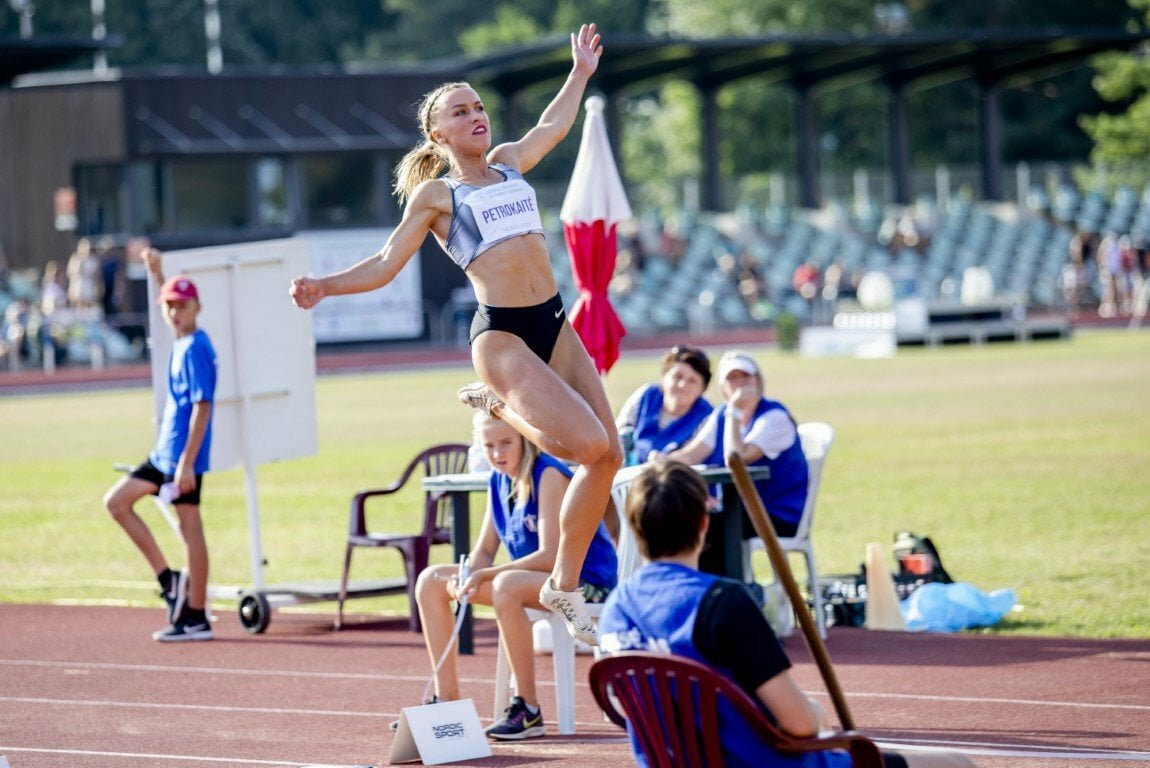 J.Petrokaitė e G.Truskauskas hanno vinto la competizione di atletica leggera in Italia