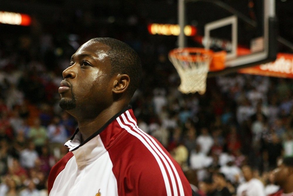 Dwyane Wade бросок